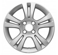 КиК Корса W6 R15 PCD4x100 ET39 DIA56.6 silver